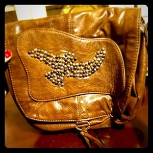 Free Bird By The Saks Leather Purse